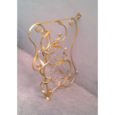 RINGHIERA in FERRO BATTUTO Personalizzata . Cod. 004