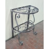 Bedside Table Wrought Iron.  Personalised Executions . 1251