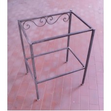 Bedside Table Wrought Iron. Personalised Executions. 870