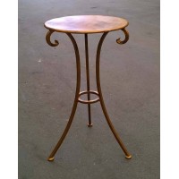 Bedside Table Wrought Iron. Personalised Executions. 891
