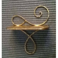 Bedside Table Wrought Iron.  Personalised Executions . 892