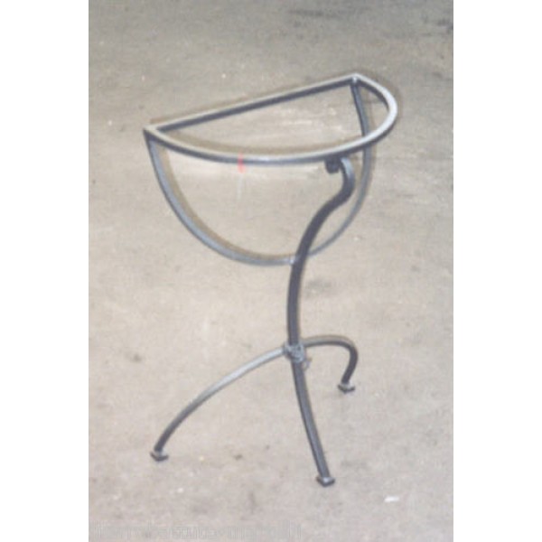 Bedside Table Wrought Iron. Personalised Executions. 897