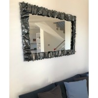 CORNICE design FERRO BATTUTO per Specchio o Foto con o senza LED . Realizzazioni Personalizzate . 850 