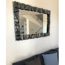 CORNICE design FERRO BATTUTO per Specchio o Foto con o senza LED . Realizzazioni Personalizzate . 850 