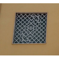 GRATA INFERRIATA in Ferro Laser . Realizzazioni Personalizzate . Cod. 1364
