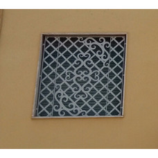 GRATA INFERRIATA in Ferro Laser . Realizzazioni Personalizzate . Cod. 1364
