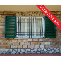 GRATA INFERRIATA in Ferro . Realizzazioni Personalizzate . Cod. 1371