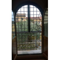 GRATA INFERRIATA in Ferro Battuto . Realizzazioni Personalizzate . Cod. 503