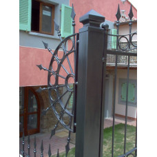 GRATA INFERRIATA in Ferro . Realizzazioni Personalizzate . Cod. 506
