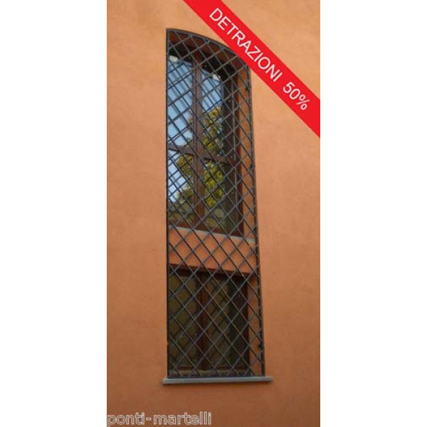 GRATA INFERRIATA in Ferro . Realizzazioni Personalizzate . Cod. 513
