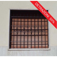 GRATA INFERRIATA in Ferro Battuto . Realizzazioni Personalizzate . Cod. 514