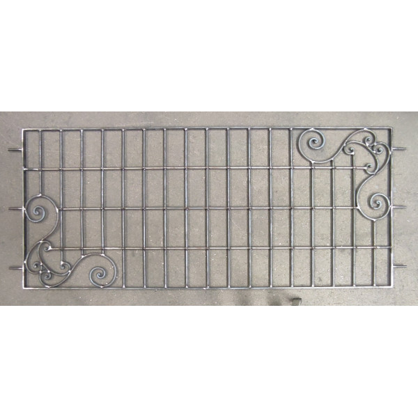 GRATA INFERRIATA in Ferro Battuto . Realizzazioni Personalizzate . Cod. 516