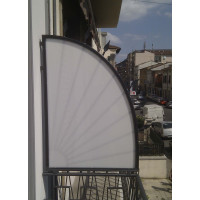 GRATA INFERRIATA in Ferro . Realizzazioni Personalizzate . Cod. 537