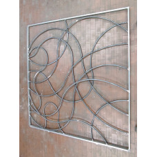 GRATA INFERRIATA in Ferro Design . Realizzazioni Personalizzate . Cod. 540