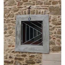 GRATA INFERRIATA in Ferro . Realizzazioni Personalizzate . cod. 1917 . Detrazioni 50%