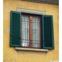 GRATA INFERRIATA Ferro Battuto . Realizzazioni Personalizzate . cod. 1918 . Detrazioni 50%