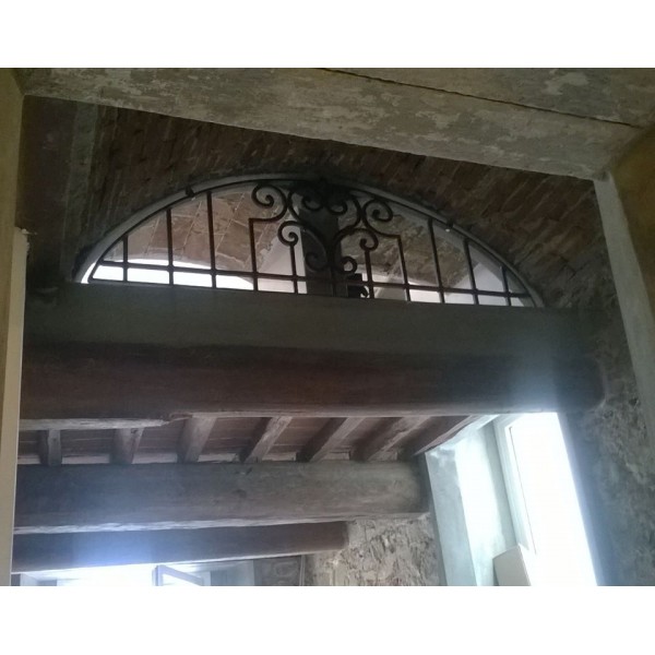 GRATA INFERRIATA Ferro Battuto . Realizzazioni Personalizzate . cod. 511 . Detrazioni 50%