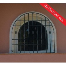 GRATA INFERRIATA Ferro Battuto . Realizzazioni Personalizzate . cod. 1351 . Detrazioni 50% 