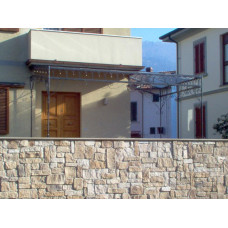 GAZEBO PENSILINA TETTOIA Acciaio Inox Ferro Battuto . Realizzazioni Personalizzate . Cod. 1401