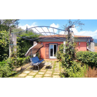 GAZEBO PENSILINA TETTOIA Acciaio Inox Ferro Battuto . Realizzazioni Personalizzate . Cod. 1411