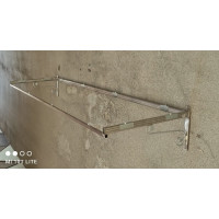 PENSILINA TETTOIA Acciaio Inox Ferro Battuto . Realizzazioni Personalizzate . Cod. 1416