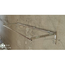 PENSILINA TETTOIA Acciaio Inox Ferro Battuto . Realizzazioni Personalizzate . Cod. 1416