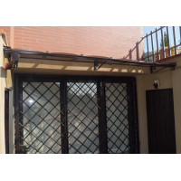 PENSILINA TETTOIA Acciaio Inox Ferro Battuto . Realizzazioni Personalizzate . Cod. 350