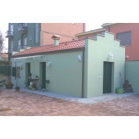 PENSILINA TETTOIA Acciaio Inox Ferro Battuto . Realizzazioni Personalizzate . Cod. 353