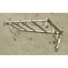 PENSILINA TETTOIA Acciaio Inox Ferro Battuto . Realizzazioni Personalizzate . Cod. 353