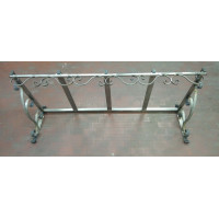 PENSILINA TETTOIA Acciaio Inox Ferro Battuto . Realizzazioni Personalizzate . Cod. 353