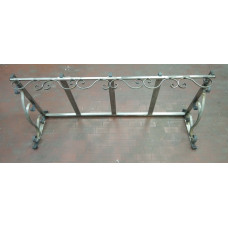PENSILINA TETTOIA Acciaio Inox Ferro Battuto . Realizzazioni Personalizzate . Cod. 353
