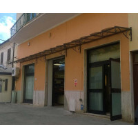 PENSILINA TETTOIA Acciaio Inox Ferro Battuto . Realizzazioni Personalizzate . Cod. 356