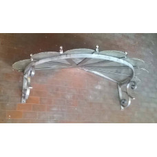 PENSILINA TETTOIA Acciaio Inox Ferro Battuto . Realizzazioni Personalizzate . Cod. 363