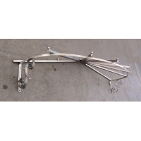 PENSILINA TETTOIA Acciaio Inox Ferro Battuto . Realizzazioni Personalizzate . Cod. 363