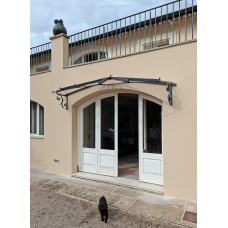 PENSILINA TETTOIA Acciaio Inox Ferro Battuto . Realizzazioni Personalizzate . Cod. 363 PENSILINA TETTOIA Acciaio Inox Ferro Battuto . Realizzazioni Personalizzate . Cod. 363