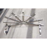 PENSILINA TETTOIA Acciaio Inox Ferro Battuto . Realizzazioni Personalizzate . Cod. 363