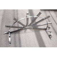 PENSILINA TETTOIA Acciaio Inox Ferro Battuto . Realizzazioni Personalizzate . Cod. 363