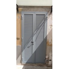 PERSIANA BLINDATA in Ferro . Realizzazioni Personalizzate . cod. 1400 . Detrazioni 50% 