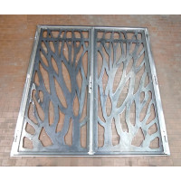 CANCELLO PORTONE in Ferro Laser . Realizzazioni Personalizzate . Cod. 1369