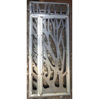 CANCELLO PORTONE in Ferro Laser . Realizzazioni Personalizzate . Cod. 1369