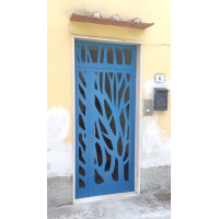 CANCELLO PORTONE in Ferro Laser . Realizzazioni Personalizzate . Cod. 1369