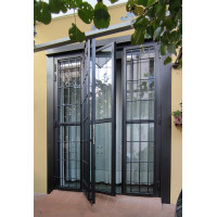CANCELLO PORTONE in Ferro Battuto . Realizzazioni Personalizzate . Cod. 1372