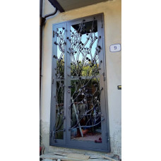 CANCELLO PORTONE in Ferro Battuto . Realizzazioni Personalizzate . Cod. 1375