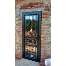 CANCELLO PORTONE in Ferro Battuto . Realizzazioni Personalizzate . Cod. 1377