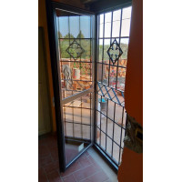 CANCELLO PORTONE in Ferro Battuto . Realizzazioni Personalizzate . Cod. 1377