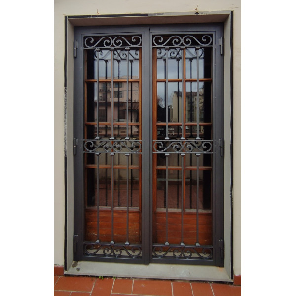 CANCELLO PORTONE in Ferro Battuto . Realizzazioni Personalizzate . Cod. 1387