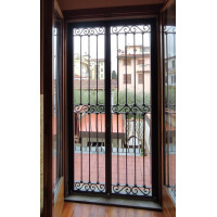 CANCELLO PORTONE in Ferro Battuto . Realizzazioni Personalizzate . Cod. 1387