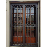 CANCELLO PORTONE in Ferro Battuto . Realizzazioni Personalizzate . Cod. 1387