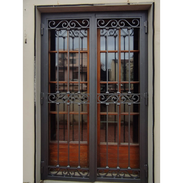 CANCELLO PORTONE in Ferro Battuto . Realizzazioni Personalizzate . Cod. 1387