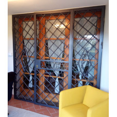 CANCELLO PORTONE in Ferro Battuto . Realizzazioni Personalizzate . Cod. 1392